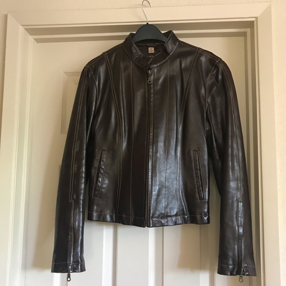 Very nice soft leather jacket!
